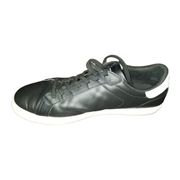 Lacoste Men's  BL 21 Synthetic Leather Shoes 7-40SMA0060312 - Black/White - Picture 4 of 11